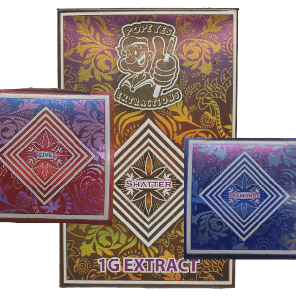 collage of popeyes expressions